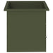 Jardinieră de grădină cu LED Verde măsliniu 50 x 50 x 48 cm - WALTI WALTI