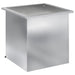 Jardinieră de grădină cu LED Argintiu 50 x 50 x 48 cm - WALTI WALTI