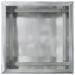 Jardinieră de grădină cu LED Argintiu 50 x 50 x 48 cm - WALTI WALTI