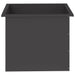 Jardinieră de grădină cu LED 2 buc. Negru 50 x 60 x 48 cm Oțel - WALTI WALTI
