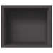 Jardinieră de grădină cu LED 2 buc. Negru 50 x 60 x 48 cm Oțel - WALTI WALTI