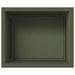 Jardinieră de grădină cu LED Verde măsliniu 50 x 60 x 48 cm - WALTI WALTI