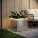 Jardinieră de grădină cu LED Argintiu 50 x 60 x 48 cm - WALTI WALTI