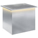 Jardinieră de grădină cu LED Argintiu 50 x 60 x 48 cm - WALTI WALTI