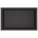Jardinieră de grădină cu LED 2 buc. Negru 50 x 80 x 48 cm Oțel - WALTI WALTI