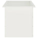 Jardinieră de grădină cu LED 2 buc. Alb 50 x 80 x 48 cm Oțel - WALTI WALTI