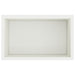 Jardinieră de grădină cu LED 2 buc. Alb 50 x 80 x 48 cm Oțel - WALTI WALTI