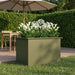 Jardinieră de grădină cu LED Verde măsliniu 50 x 80 x 48 cm - WALTI WALTI