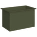 Jardinieră de grădină cu LED Verde măsliniu 50 x 80 x 48 cm - WALTI WALTI