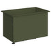 Jardinieră de grădină cu LED Verde măsliniu 50 x 80 x 48 cm - WALTI WALTI