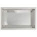Jardinieră de grădină cu LED Argintiu 50 x 80 x 48 cm - WALTI WALTI