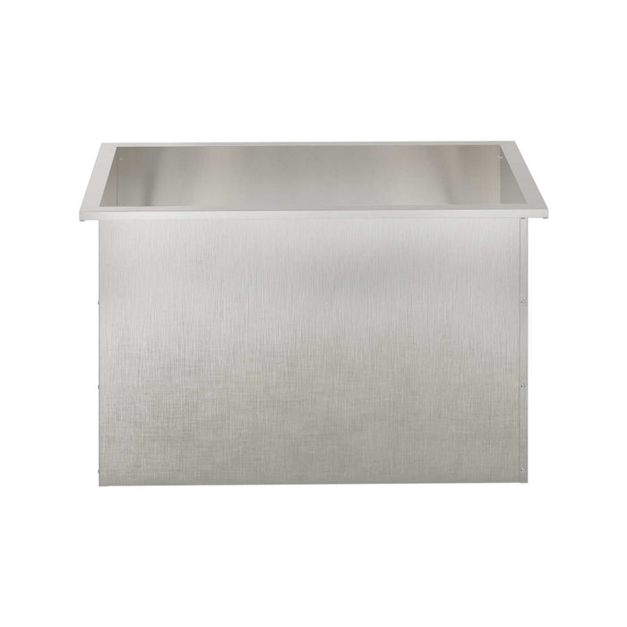 Jardinieră de grădină cu LED 2 buc. Argintiu 50 x 80 x 48 cm - WALTI WALTI