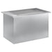 Jardinieră de grădină cu LED Argintiu 50 x 80 x 48 cm - WALTI WALTI