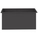 Jardinieră de grădină cu LED Negru 50 x 100 x 48 cm Oțel - WALTI WALTI