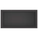 Jardinieră de grădină cu LED Negru 50 x 100 x 48 cm Oțel - WALTI WALTI