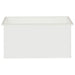 Jardinieră de grădină cu LED Alb 50 x 100 x 48 cm Oțel - WALTI WALTI