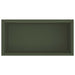 Jardinieră de grădină cu LED Verde măsliniu 50 x 100 x 48 cm - WALTI WALTI