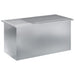 Jardinieră de grădină cu LED Argintiu 50 x 100 x 48 cm - WALTI WALTI