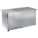 Jardinieră de grădină cu LED Argintiu 50 x 100 x 48 cm - WALTI WALTI