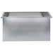 Jardinieră de grădină cu LED Argintiu 50 x 100 x 48 cm - WALTI WALTI