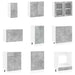 Set de dulapuri de bucătărie Lyon 8 pcs 240 x 46 x 81,5 cm - WALTI WALTI