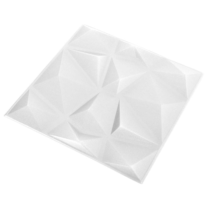 Panouri de perete 48 pcs Alb Diamond 50 x 50 cm Spumă XPS - WALTI WALTI