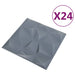 Panouri de perete 24 pcs Gri Diamond 50 x 50 cm Spumă XPS - WALTI WALTI