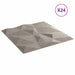 Panouri de perete 24 pcs Gri Beton 50 x 50 cm Spumă XPS - WALTI WALTI