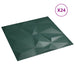 Panouri de perete 24 pcs Verde 50 x 50 cm Spumă XPS - WALTI WALTI
