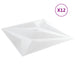 Panouri de perete Stea 12 pcs Stea Albă 50 x 50 cm Spumă XPS - WALTI WALTI