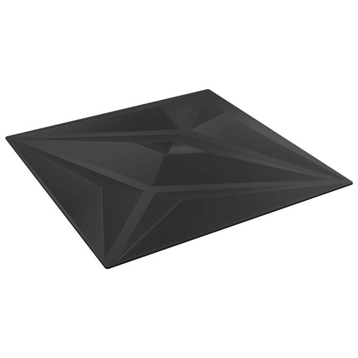 Panouri de perete Stea 48 pcs Stea Neagră 50 x 50 cm Spumă XPS - WALTI WALTI