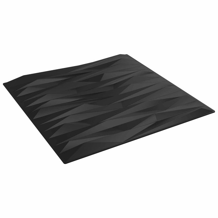 Panouri de perete 12 pcs Piatra Neagră 50 x 50 cm Spumă XPS - WALTI WALTI