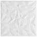 Panouri de perete 24 pcs Alb 50 x 50 cm Spumă XPS - WALTI WALTI