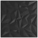 Panouri de perete 24 pcs Negru 50 x 50 cm Spumă XPS - WALTI WALTI