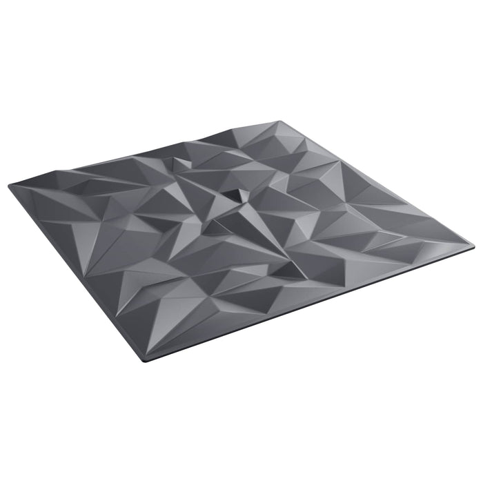 Panouri de perete 24 pcs Gri Amethyst 50 x 50 cm Spumă XPS - WALTI WALTI