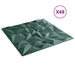 Panouri de perete 48 pcs Verde Amethyst 50 x 50 cm Spumă XPS - WALTI WALTI