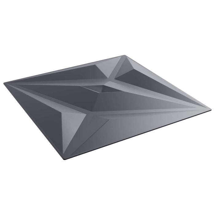 Panouri de perete Stea 48 pcs Gri Star 50 x 50 cm Spumă XPS - WALTI WALTI