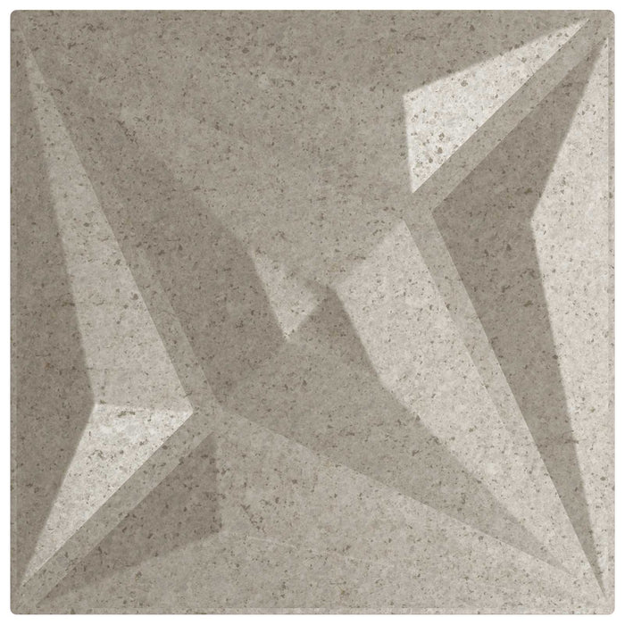 Panouri de perete Stea 24 pcs Beton Star 50 x 50 cm Spumă XPS - WALTI WALTI