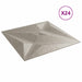 Panouri de perete Stea 24 pcs Beton Star 50 x 50 cm Spumă XPS - WALTI WALTI