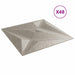 Panouri de perete Stea 48 pcs Beton Star 50 x 50 cm Spumă XPS - WALTI WALTI