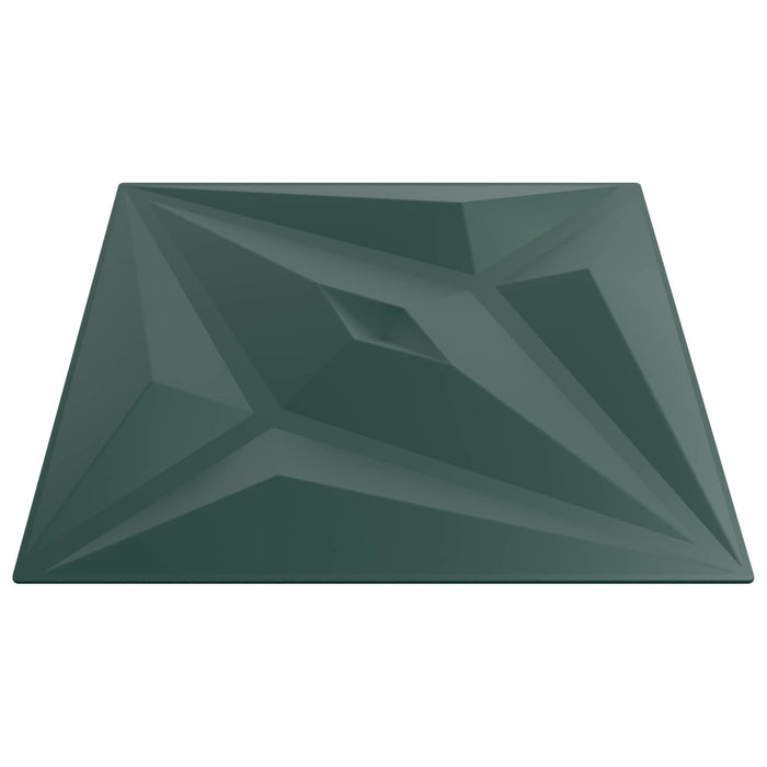 Panouri de perete Stea 48 pcs Verde Star 50 x 50 cm Spumă XPS - WALTI WALTI
