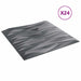 Panouri de perete 24 pcs Gri piatră 50 x 50 cm Spumă XPS - WALTI WALTI
