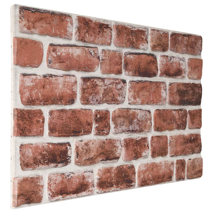 Panouri de perete 10 pcs Maro închis și Alb 100 x 50 cm - WALTI WALTI