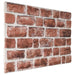 Panouri de perete 10 pcs Maro închis și Alb 100 x 50 cm - WALTI WALTI