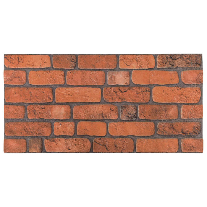 Panouri de perete 10 buc. 100 x 50 cm Terracota Spumă EPS - WALTI WALTI