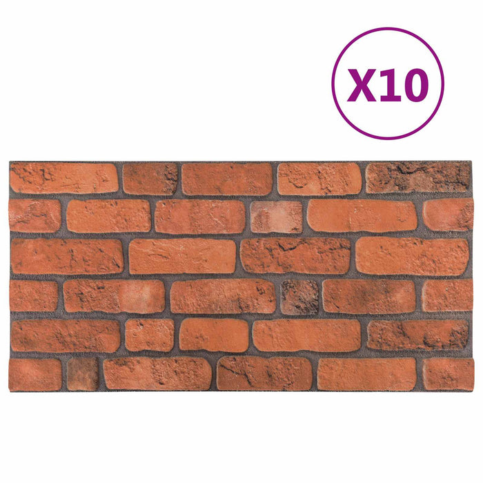 Panouri de perete 10 pcs Terracota 100 x 50 cm Spumă EPS - WALTI WALTI
