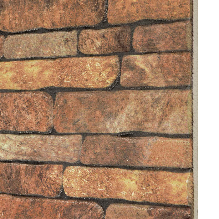 Panouri de perete 10 pcs Maro și alb 100 x 50 cm Spumă EPS - WALTI WALTI