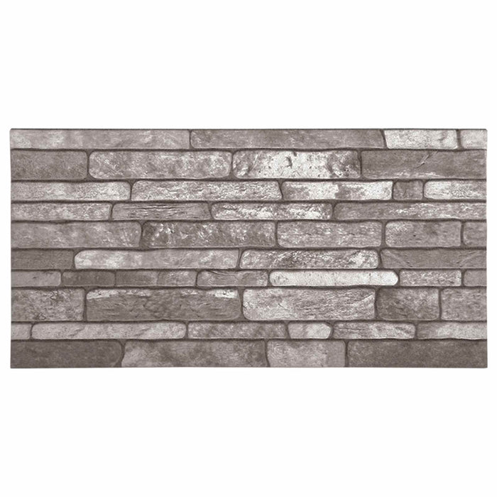 Panouri de perete 10 buc. 100 x 50 cm Gri închis Spumă EPS - WALTI WALTI