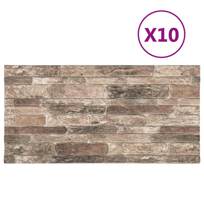 Panouri de perete 10 pcs Multicolour 100 x 50 cm Spumă EPS - WALTI WALTI