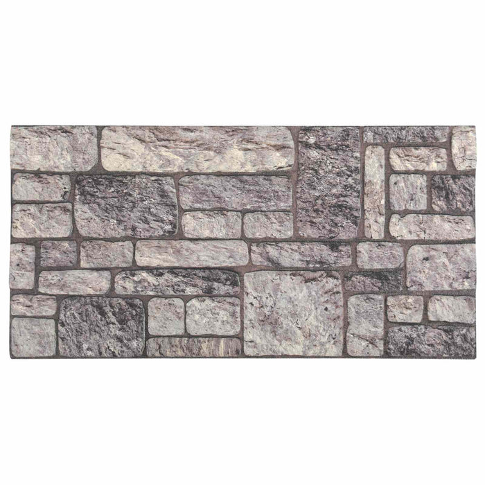 Panouri de perete 10 buc. 100 x 50 cm Gri și alb Spumă EPS - WALTI WALTI